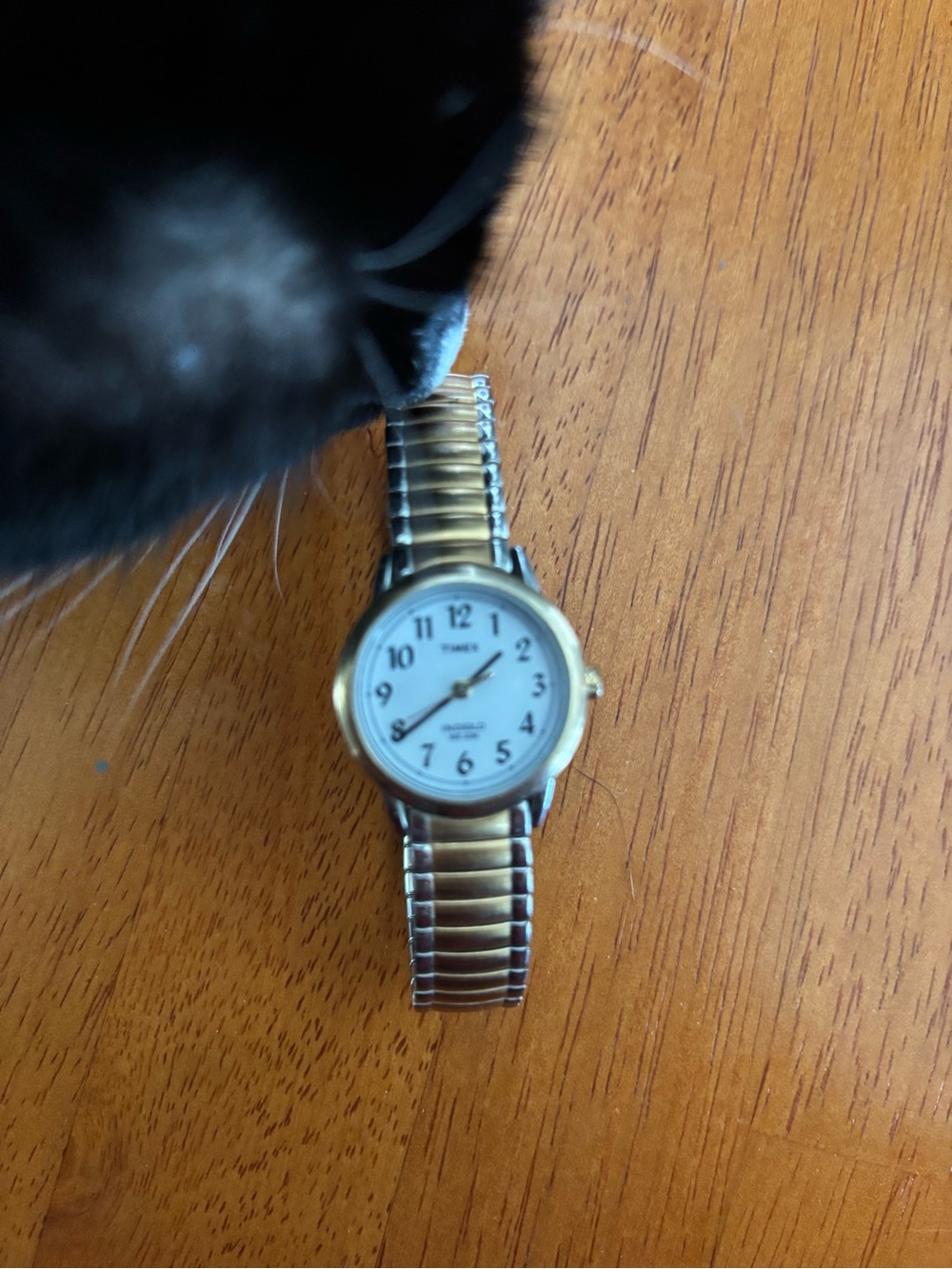 Timex Two-Tone Women's Easy-Read Expansion Band Watch